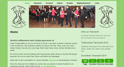 Desktop Screenshot of hobby-tanzverein.ch